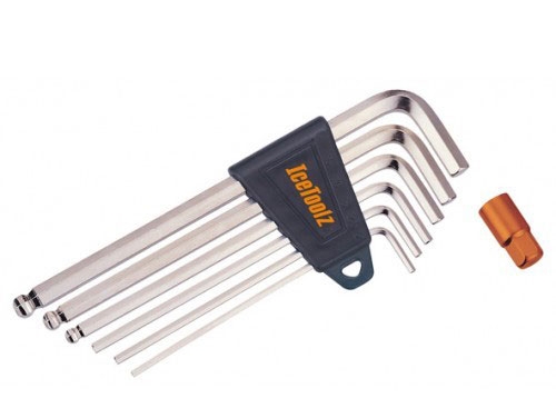 Ice Toolz 36Q1 2/2.5/3/4/5/6 Hex Key 4-6mm Ball-End