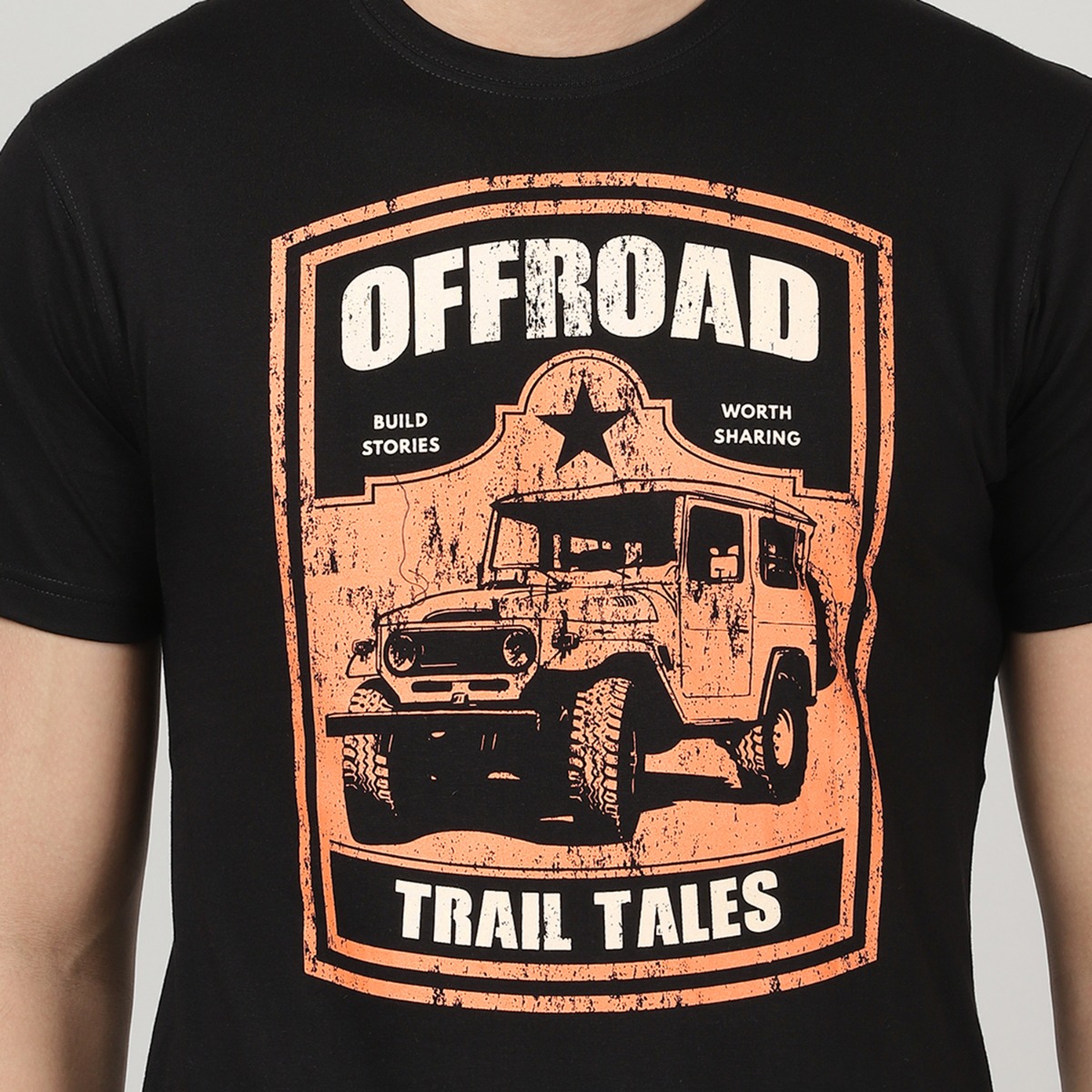 Haako Offroad Trail Tales Black T-Shirt