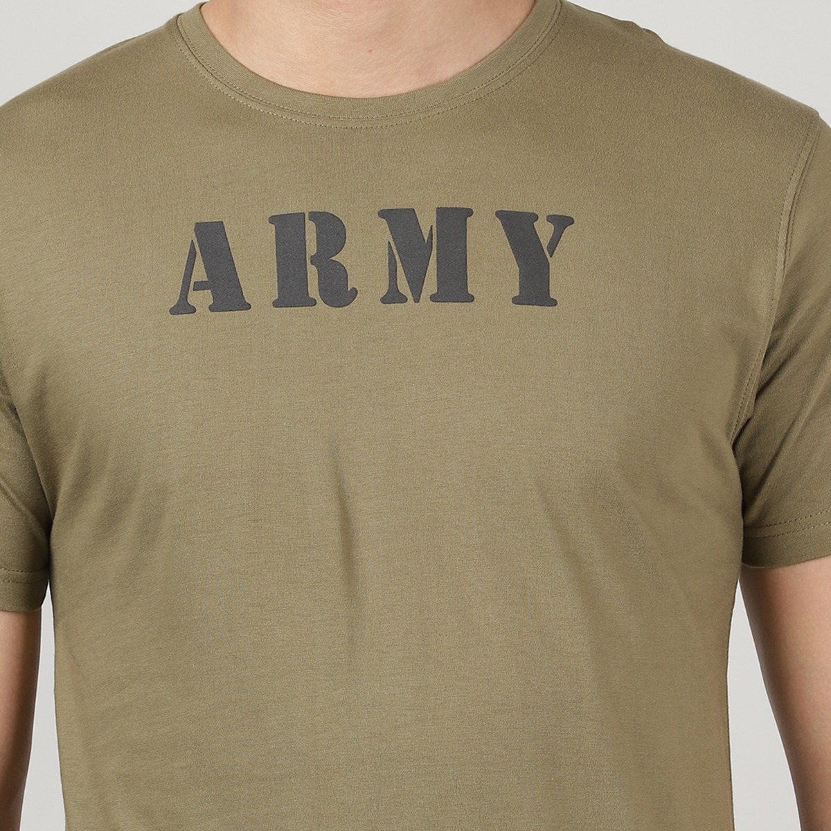 Haako Army Basics Olive Green T-Shirt