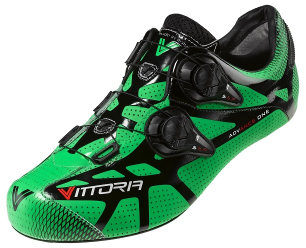 Vittoria Shoes Road Ikon Carbon Sole Green