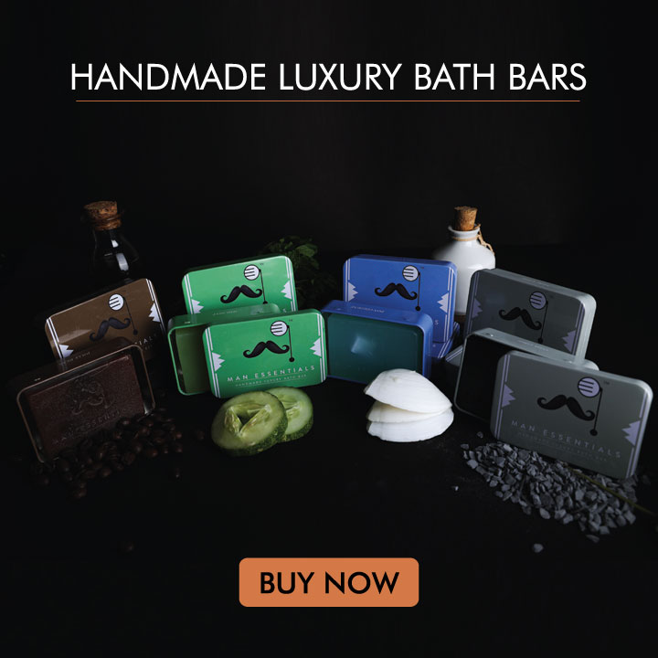Man Essentials Handmade Luxury Bath Bars